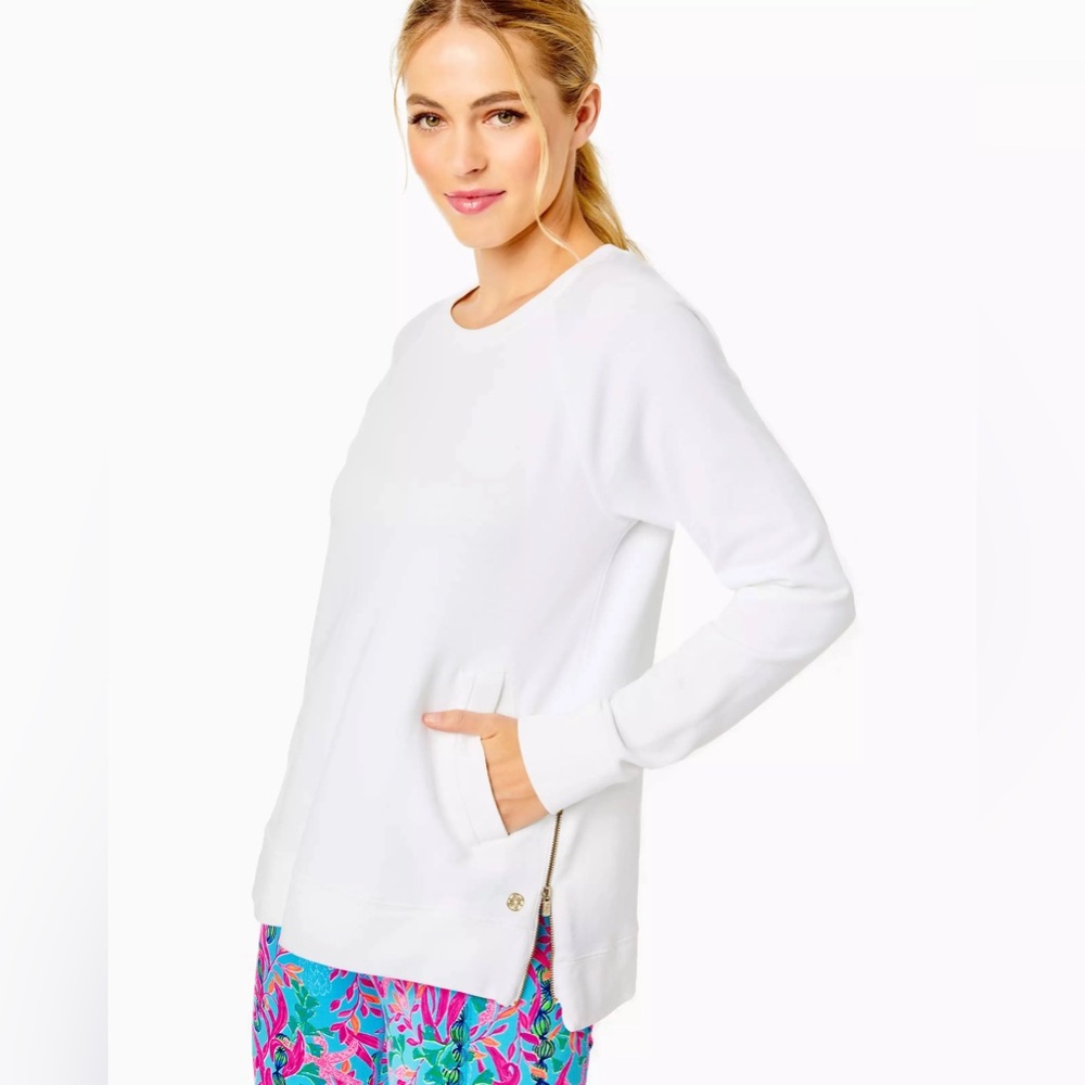 Lilly Pulitzer Luxletic Beach Comber Pullover